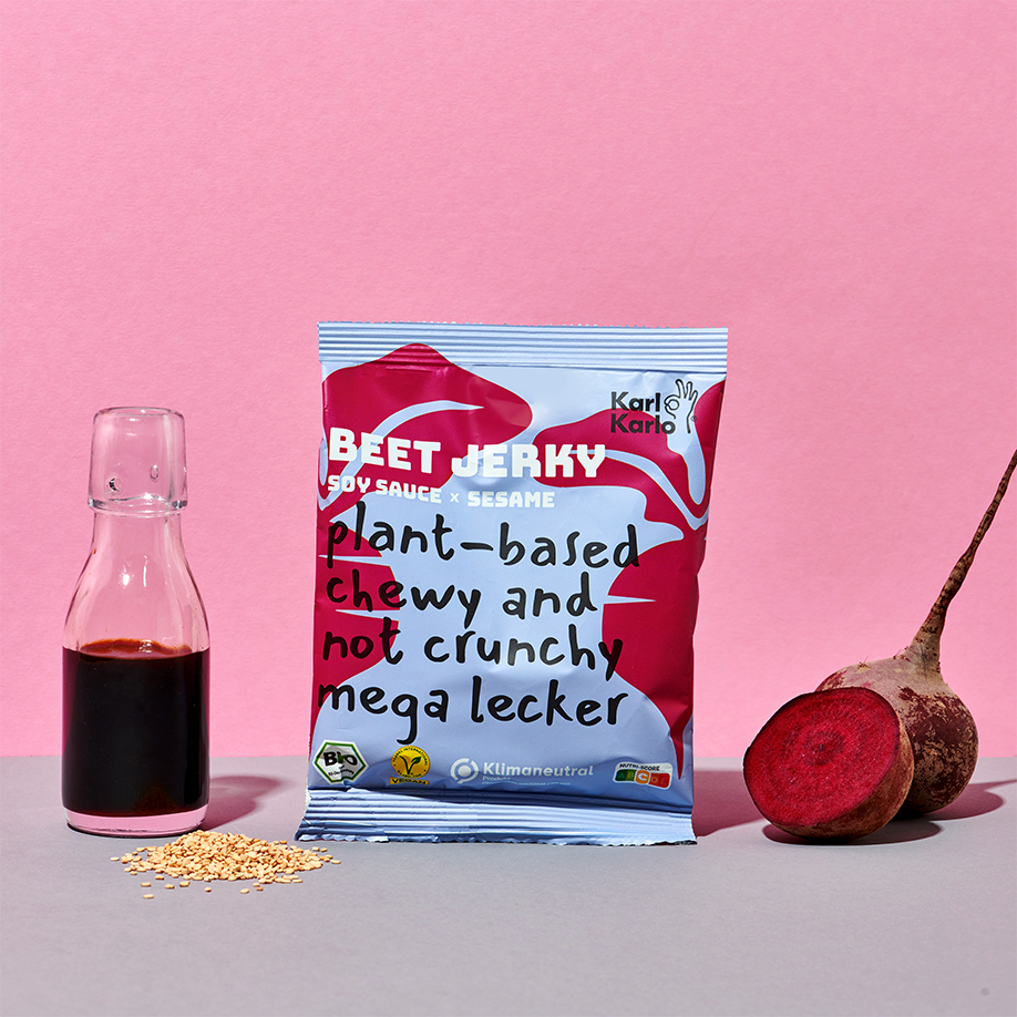 Karl Karlo Bio Beet Jerky Mixed Box | Veganes Beef Jerky aus rote Beete ... Karl Karlo Bio Beet Jerky Mixed Box | Veganes Beef Jerky aus rote Beete ...
