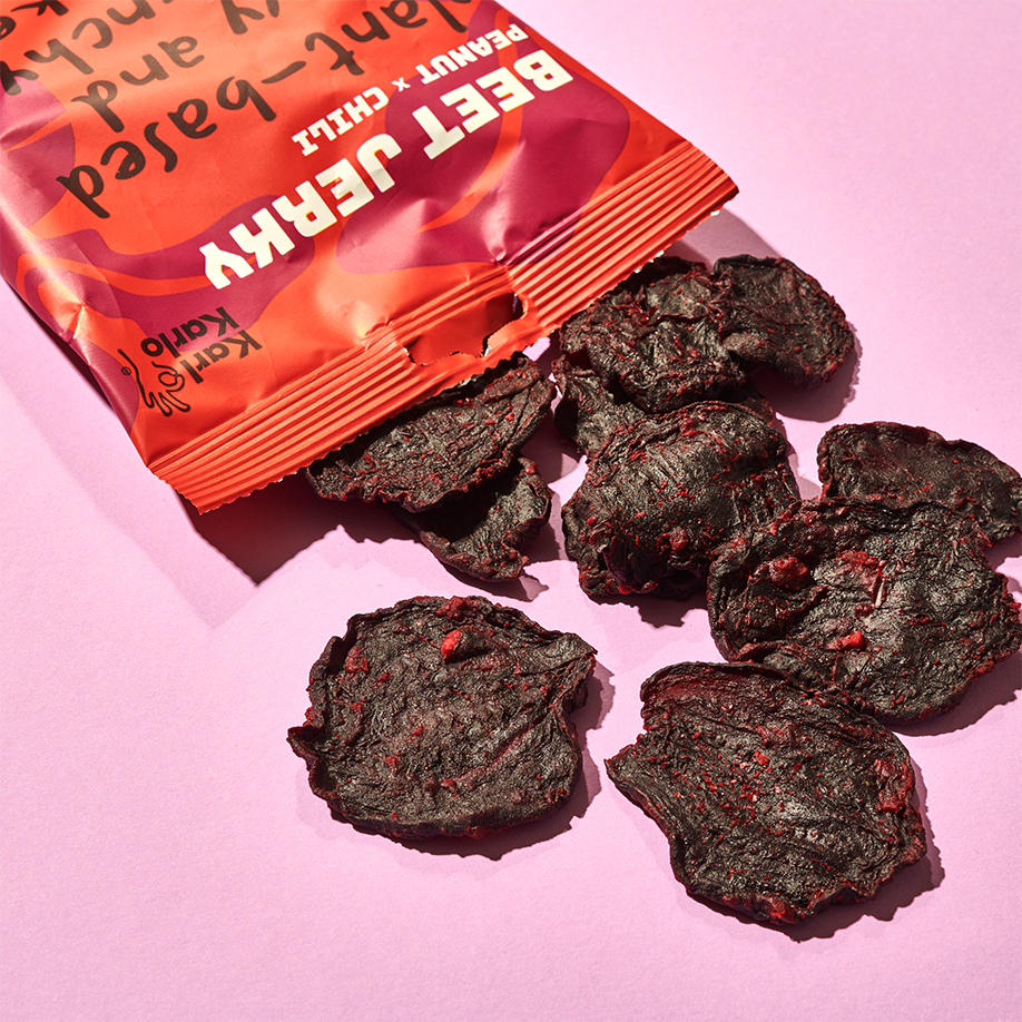 Karl Karlo Bio Beet Jerky Peanut Chili | Veganes Beef Jerky aus rote ... Karl Karlo Bio Beet Jerky Peanut Chili | Veganes Beef Jerky aus rote ...