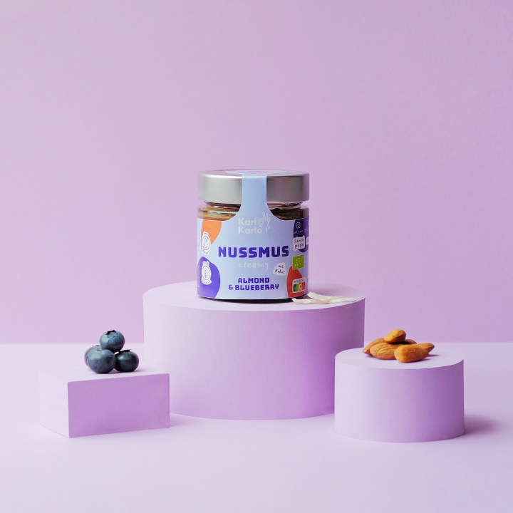 Nussmus Almond Blueberry