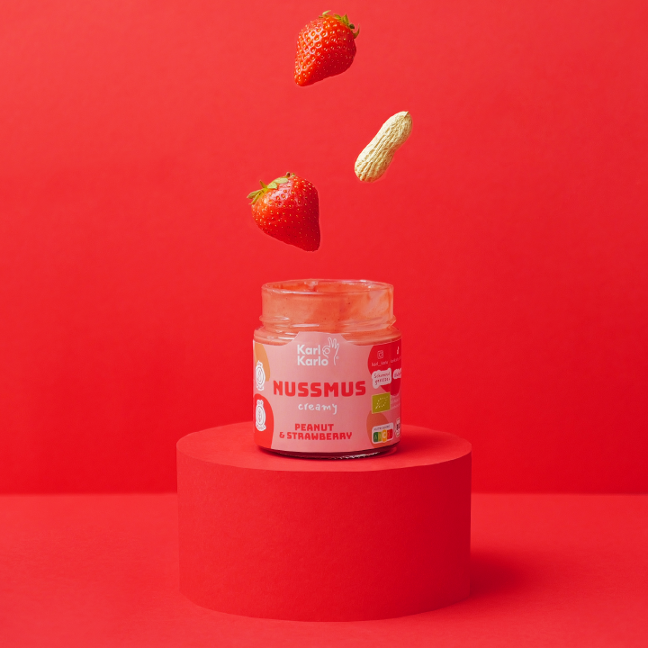 Nussmus Peanut Strawberry