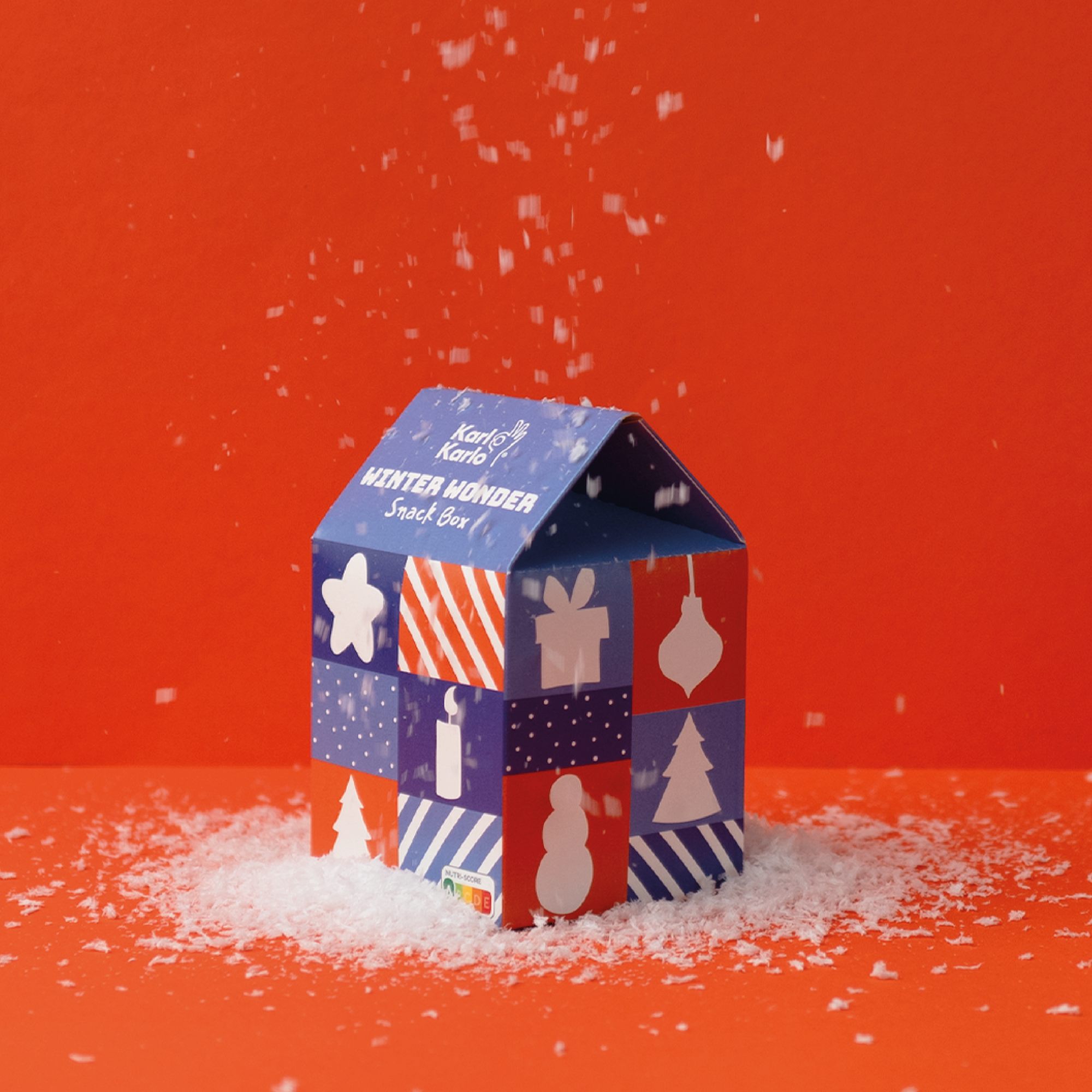 Winterbox Blau/Orange